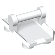 Lego deska (destička) 2x3 s madlem invertovaná, bílá (6188400)